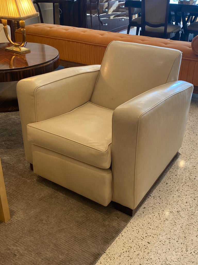 Art Deco Club Chairs by Maison Dominique In Good Condition For Sale In Miami, FL