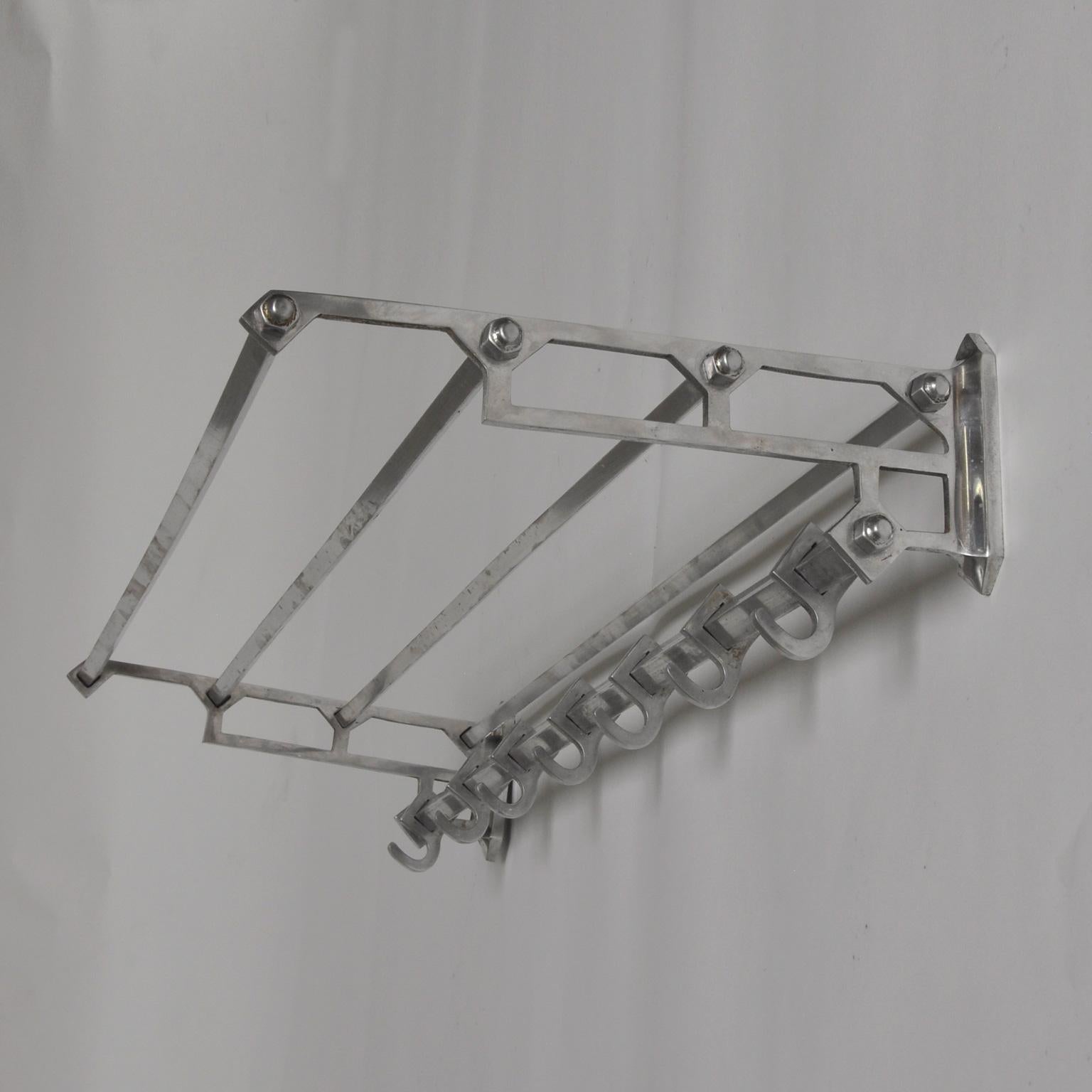 Hungarian art deco Coat rack, 1950’s For Sale