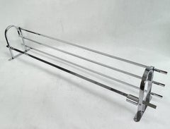 Art Deco Coat Rack Chrome, 1930s