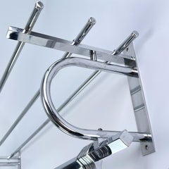 Art Deco Coat Rack Chrome, 1930s