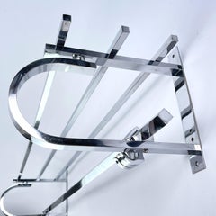 Art Deco Coat Rack Chrome, 1930s