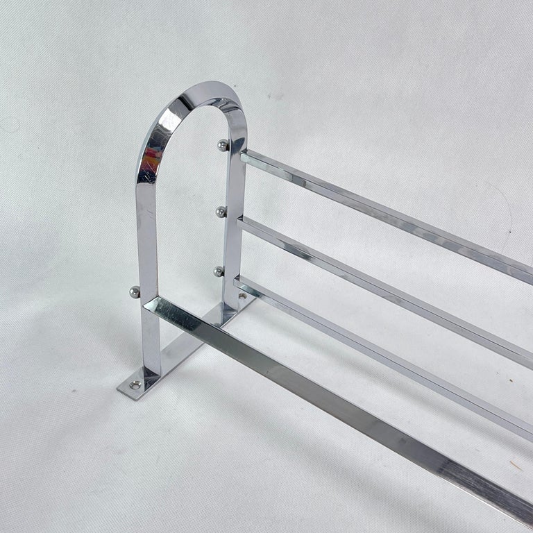 Art Deco Coat Rack Chrome, 1930s For Sale at 1stDibs