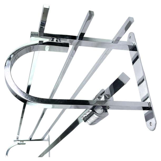 Art Deco Racks Art Deco Coat Rack Chrome, 1930s For Sale at 1stDibs