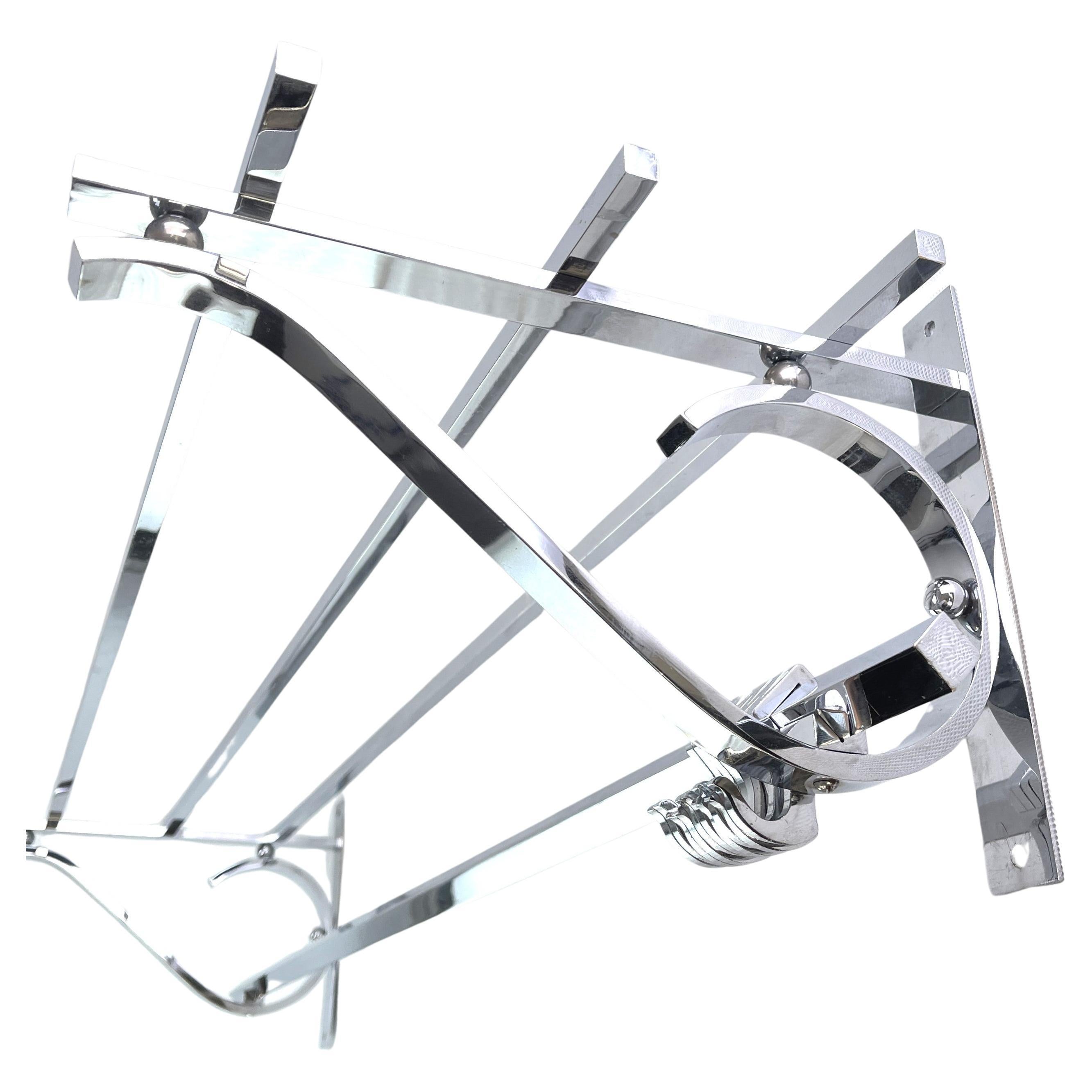 Art Deco Coat Rack Chrome, 1930s For Sale