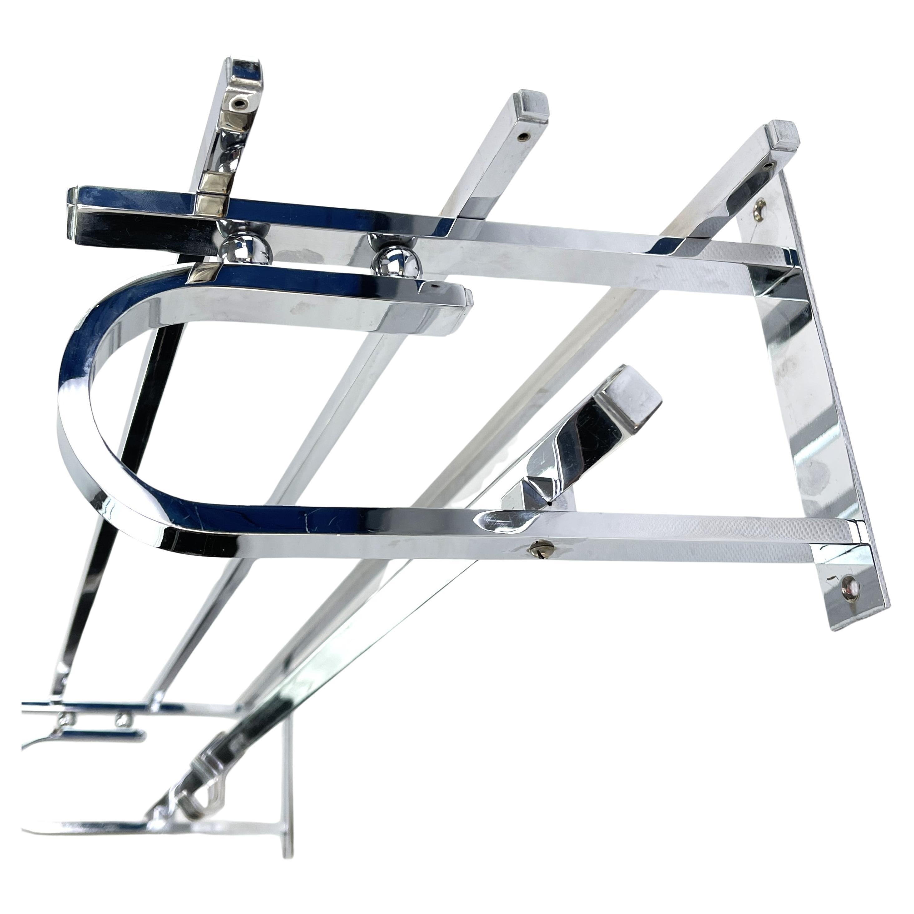 Art Deco Coat Rack Chrome, 1930s For Sale