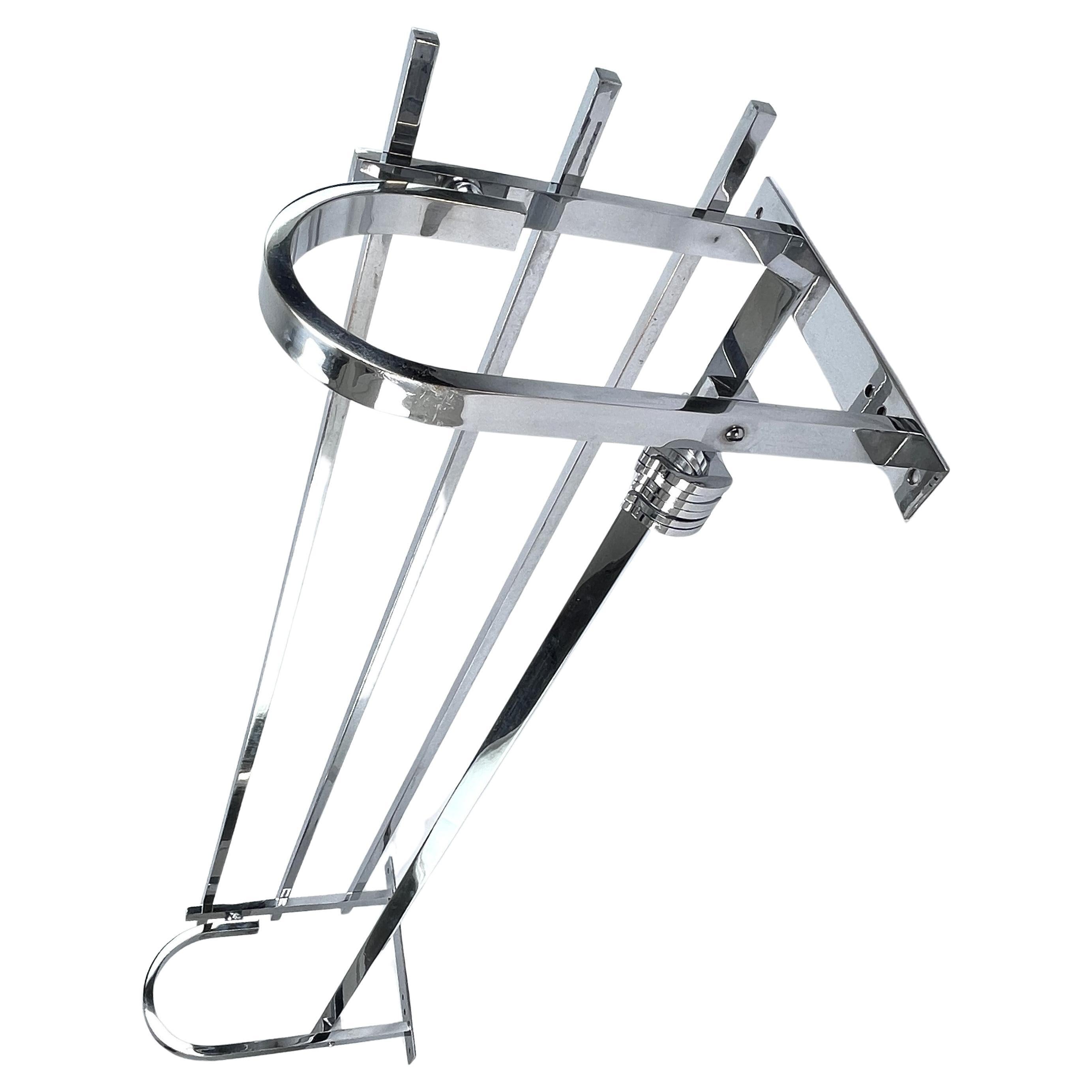 Art Deco Coat Rack Chrome, 1930s For Sale