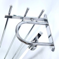 Art Deco Coat Rack Chrome Bauhaus Modernist, 1930s
