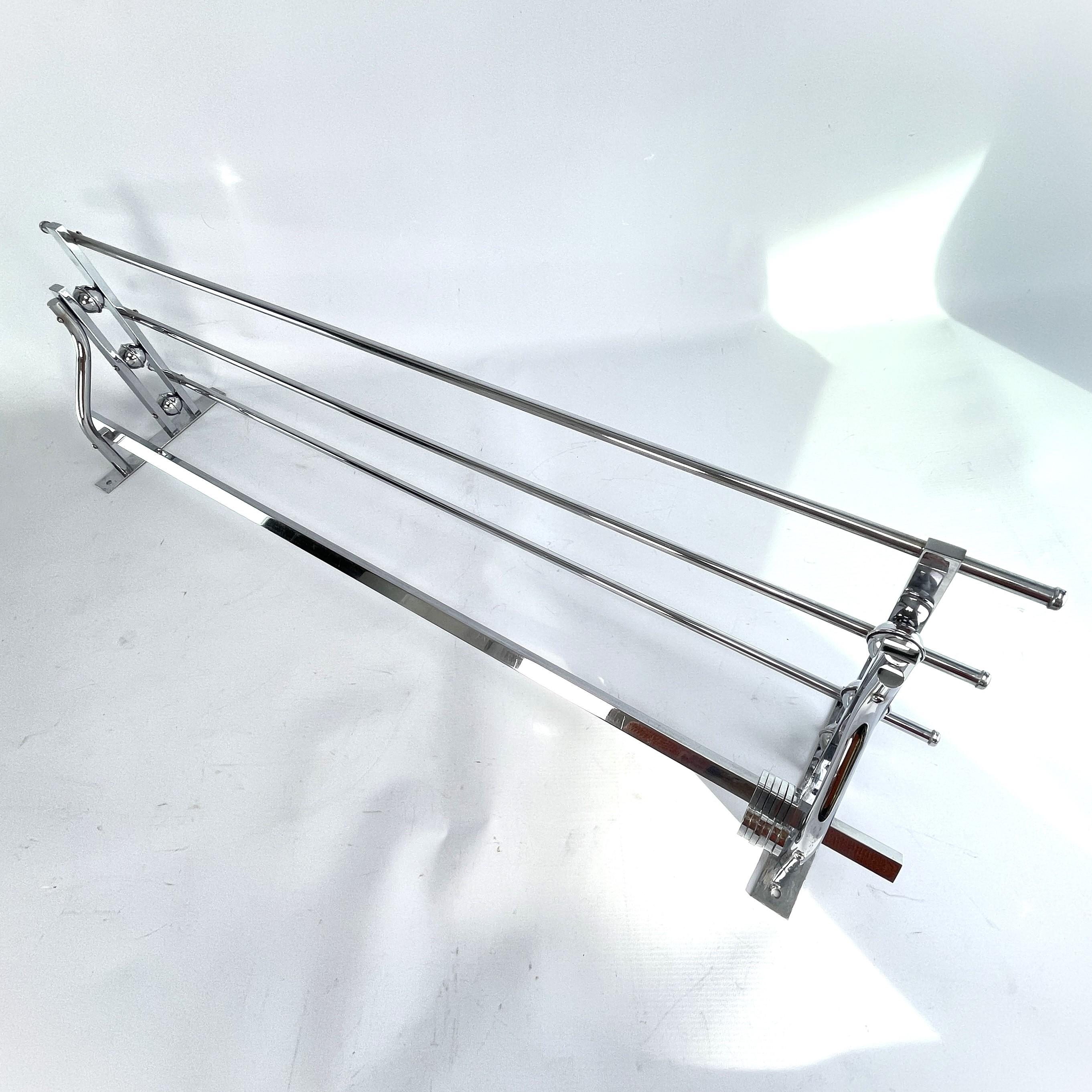 Porte-manteaux Art déco Bauhaus moderniste, années 1930 Bon état - En vente à Bingen am Rhein, RP