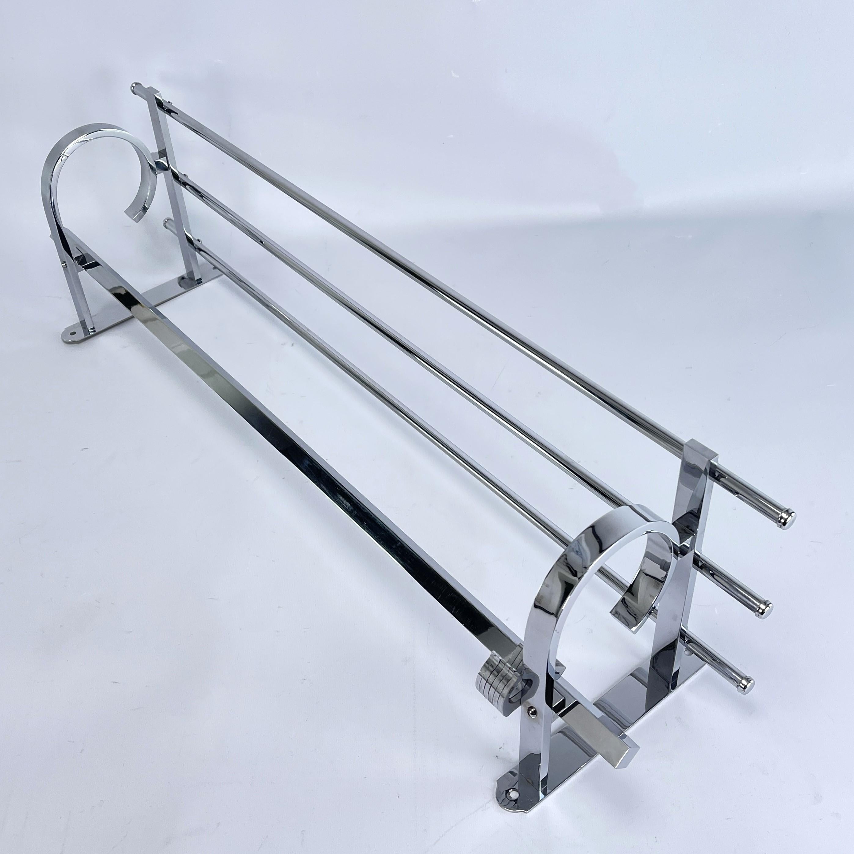 Porte-manteaux Art déco Bauhaus moderniste, années 1930 Bon état - En vente à Bingen am Rhein, RP