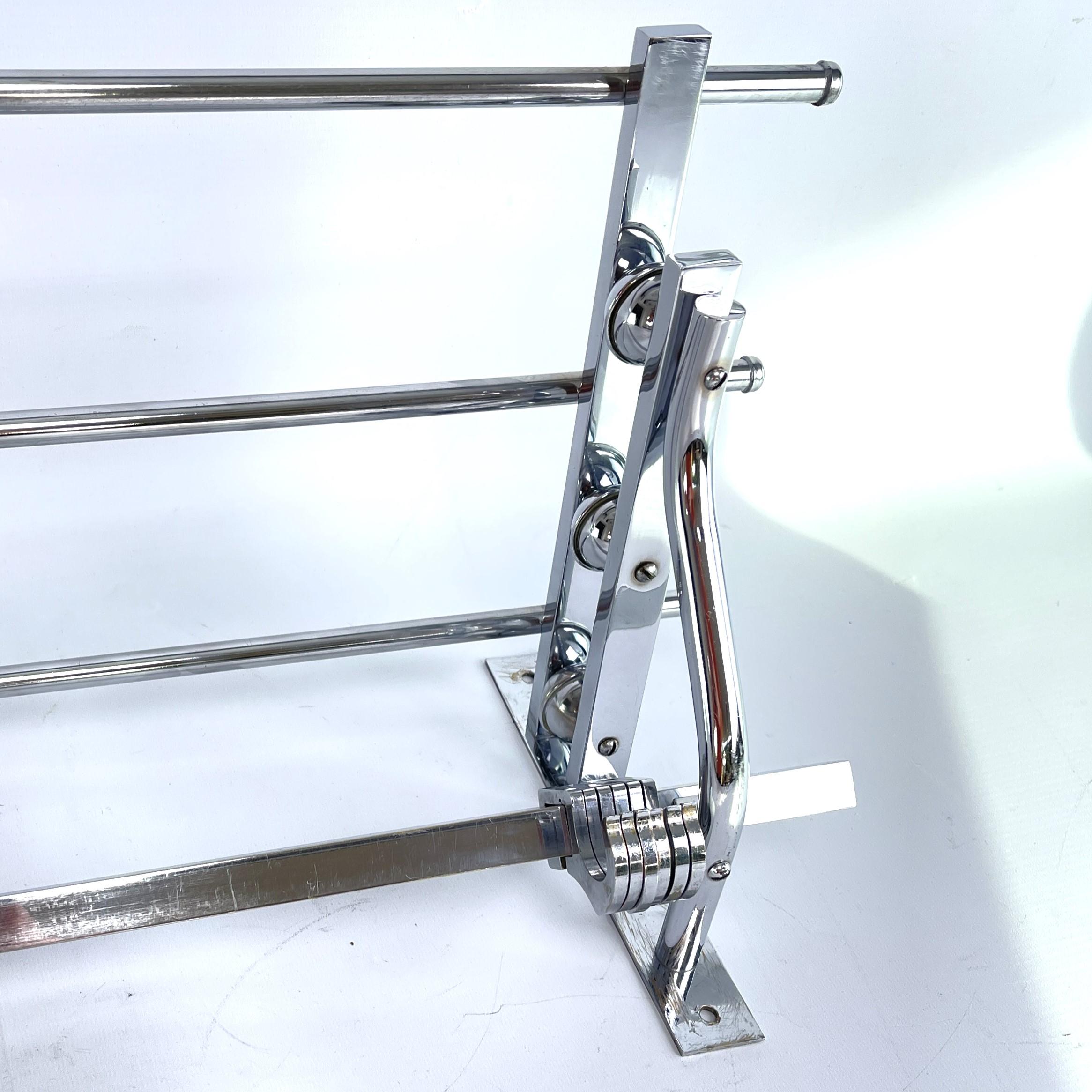 Porte-manteaux Art déco Bauhaus moderniste, années 1930 en vente 2