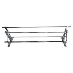 Art Deco Garderobenständer Chrom Bauhaus Modernist, 1930er Jahre