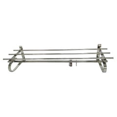 Art Deco Coat Rack Chrome Bauhaus Modernist, 1930s Antique Art Deco Coat Rack Chrome Bauhaus Modernist, 1930s