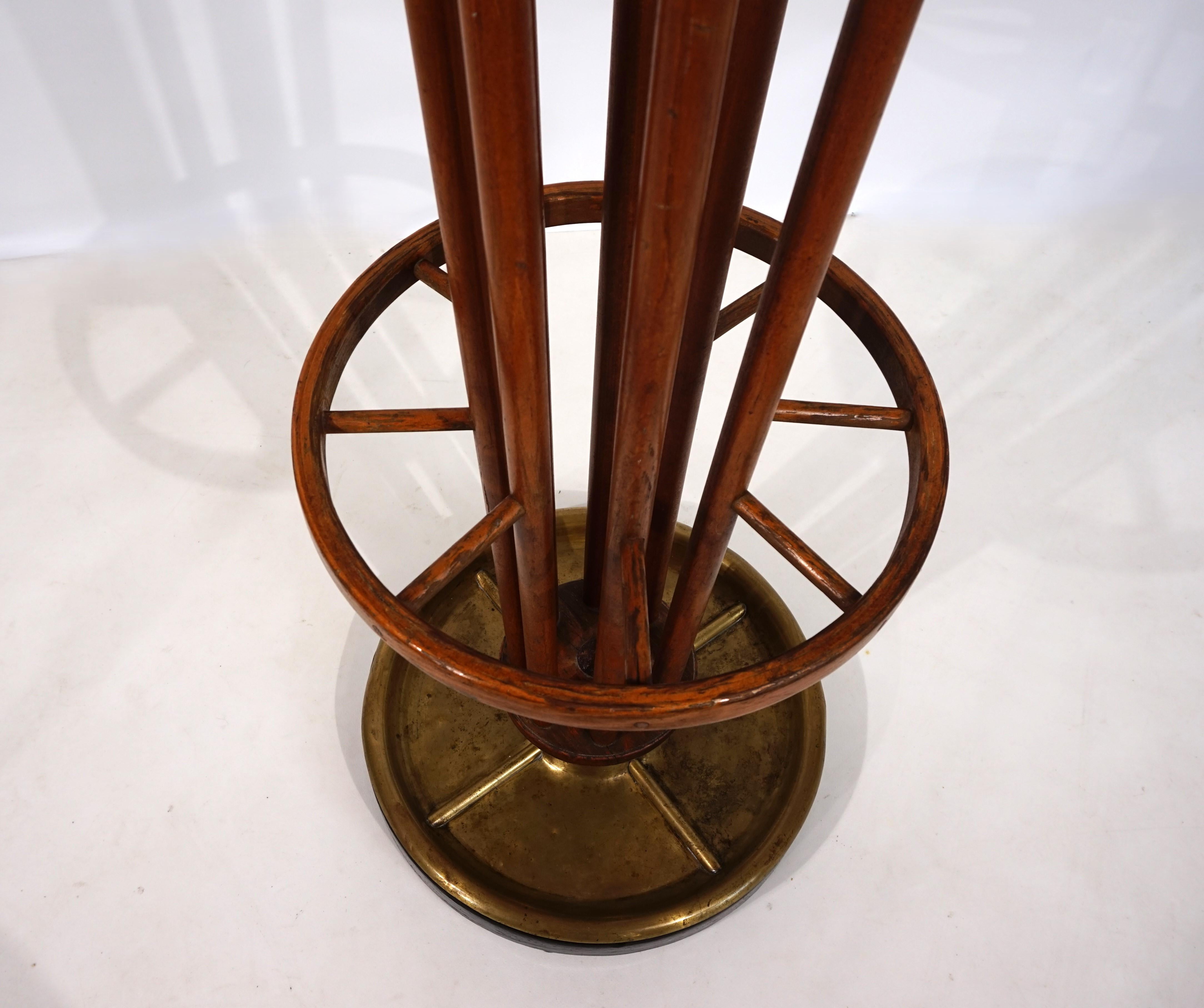 Tedesco Appendiabiti Art Deco ruotabile, 1930 in vendita