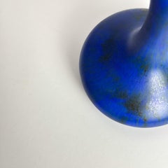 Art Deco Cobalt Blue Solifleur Vase by George Clews, Staffordshire, 1930s