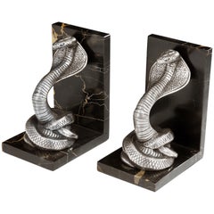 Serre-livres Art Déco « Cobra »