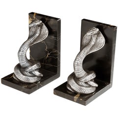 Used Art Deco 'Cobra' Bookends 