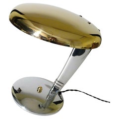 Art Deco Cobra Machine Age Lamp by Faries 1947