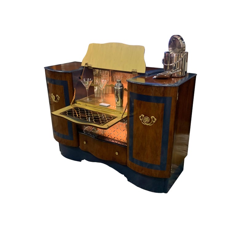 Art Deco Cocktail Bar at 1stDibs