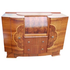 Vintage Art Deco Cocktail Cabinet and Sideboard