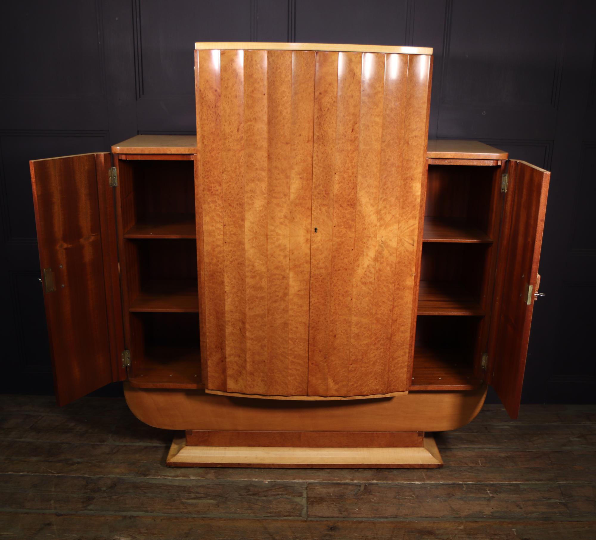 Art Deco Cocktail Cabinet by Epstein 4