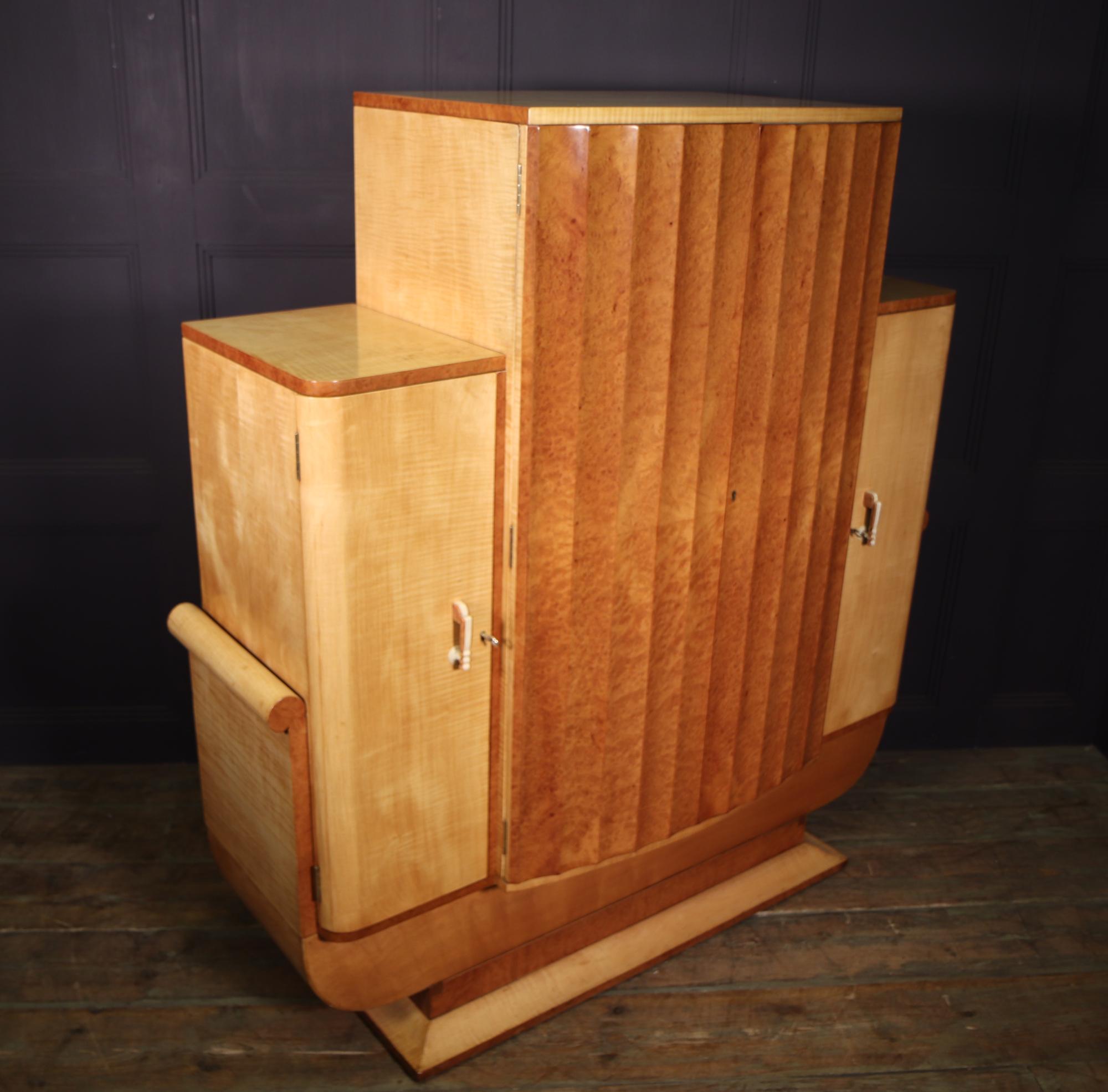 Art Deco Cocktail Cabinet by Epstein 8