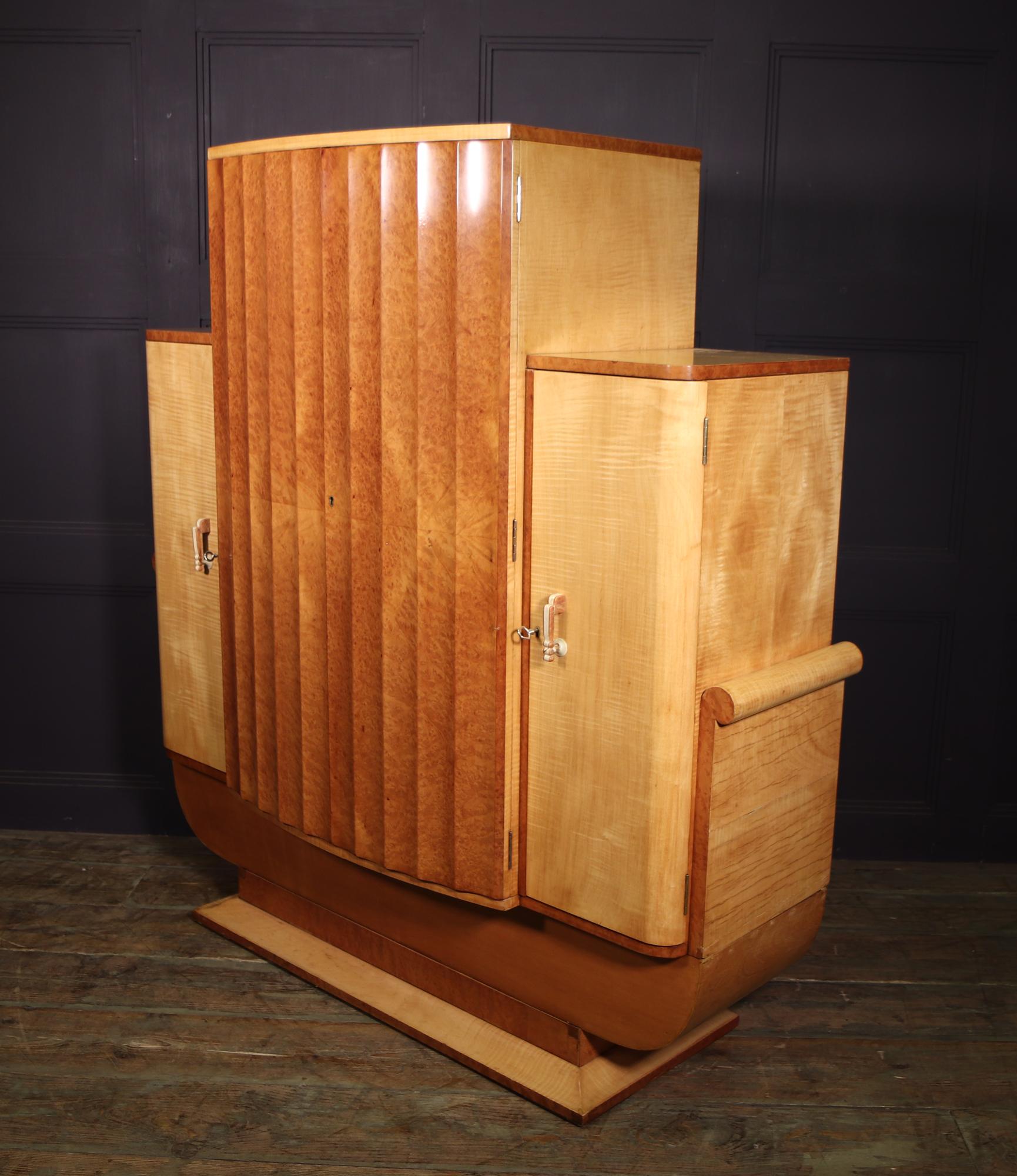 Art Deco Cocktail Cabinet by Epstein 9