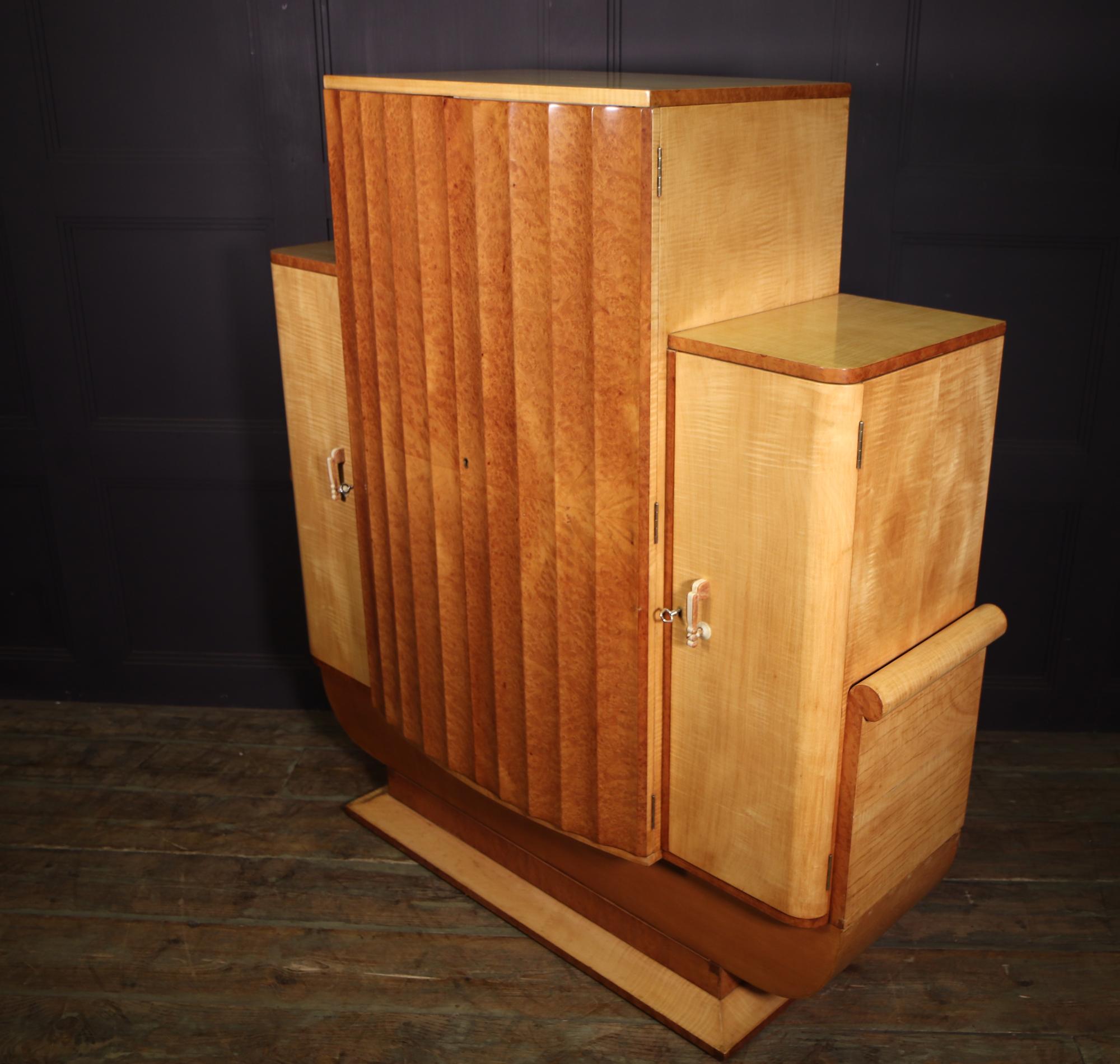 Art Deco Cocktail Cabinet by Epstein 10