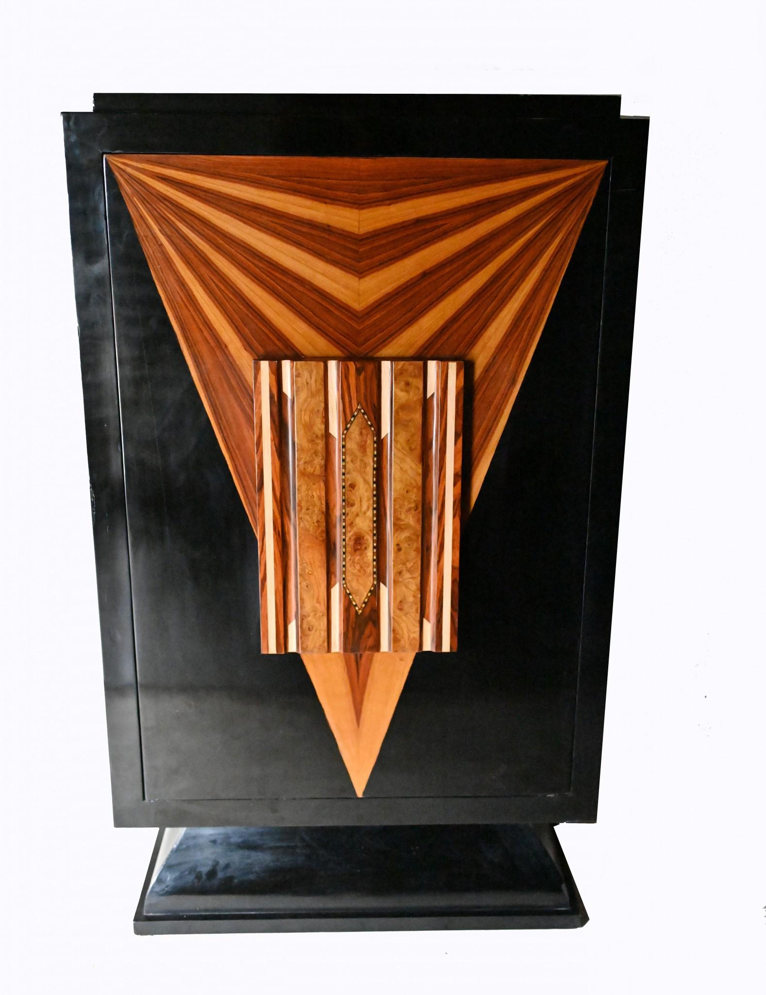 Mobile da cocktail Art Déco - Cassapanca per bevande in vendita 1