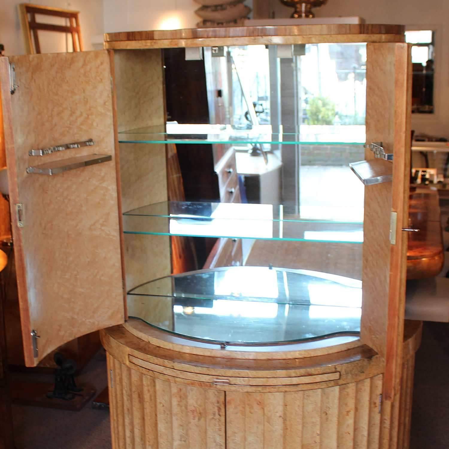 art deco cocktail cabinets