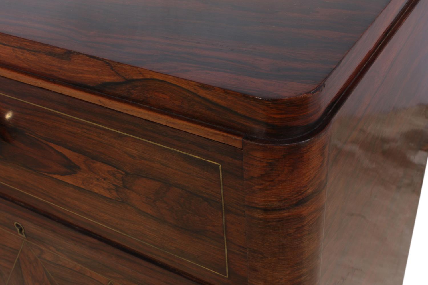 Art Deco Cocktail Cabinet in Rosewood, circa 1920 5