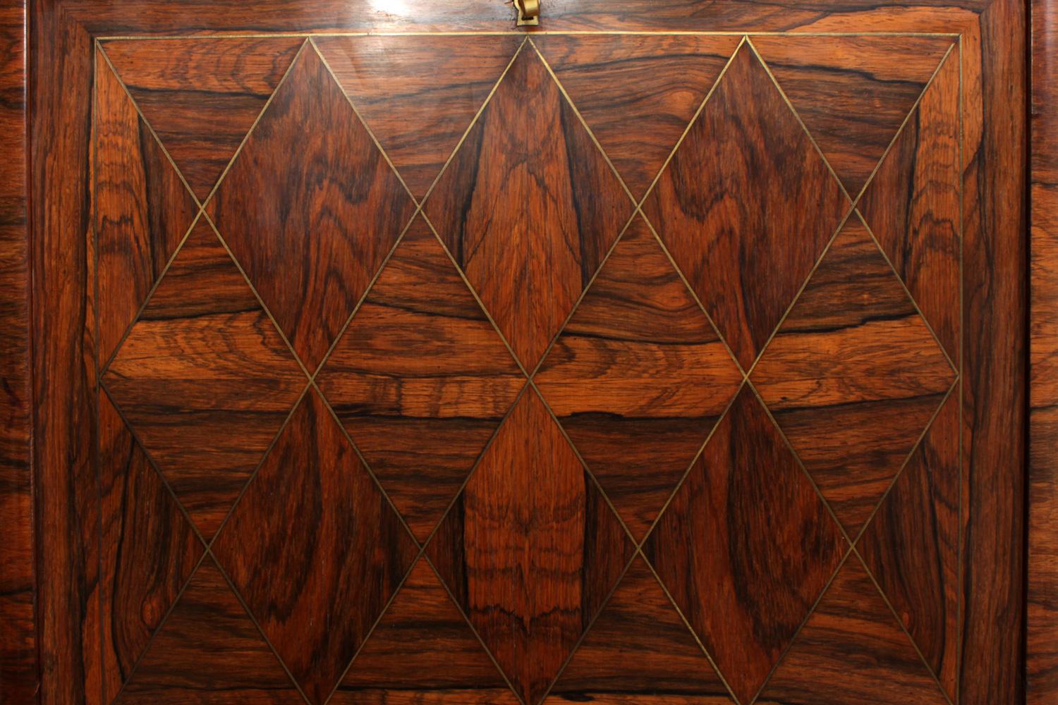 French Art Deco Cocktail Cabinet in Rosewood, circa 1920