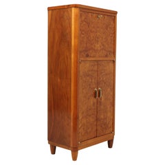 Art Deco Cocktail Cabinet in Thuya and Walnut Art Deco Cocktail Cabinet in Thuya and Walnut