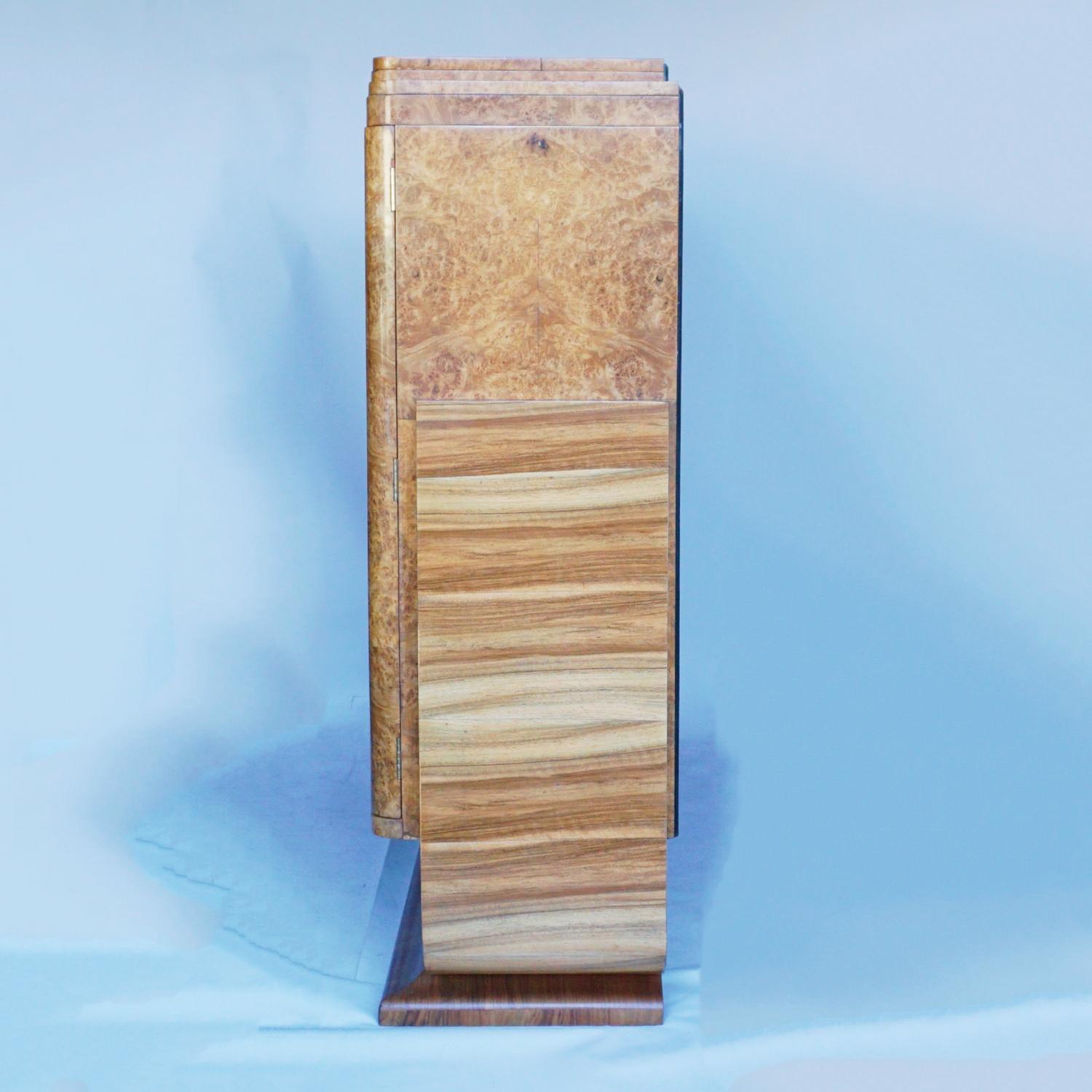 Art Deco Cocktail/Display Cabinet by Harry & Lou Epstein English circa 1935 5