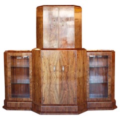 Art Deco Cocktail Display Cabinet
