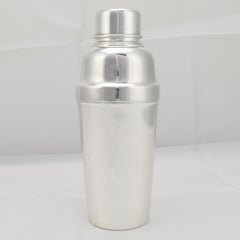 Art Deco Cocktail Martini Shaker Silverplate by Christofle Paris