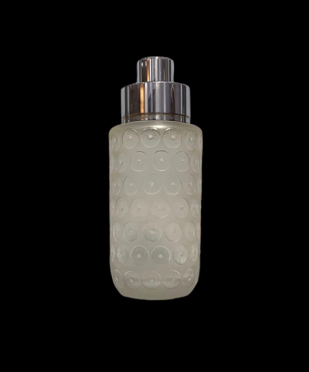 Mid-20th Century Art Deco Cocktail Shaker by Daum