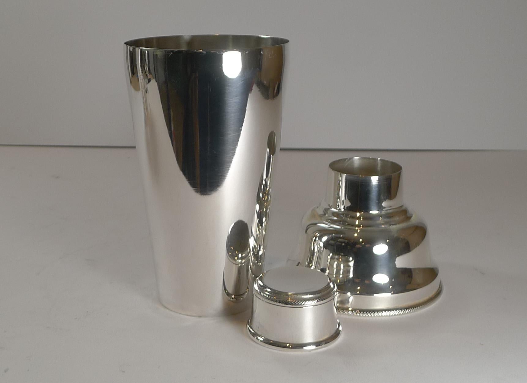 Art Deco Cocktail Shaker by Hukin and Heath 6