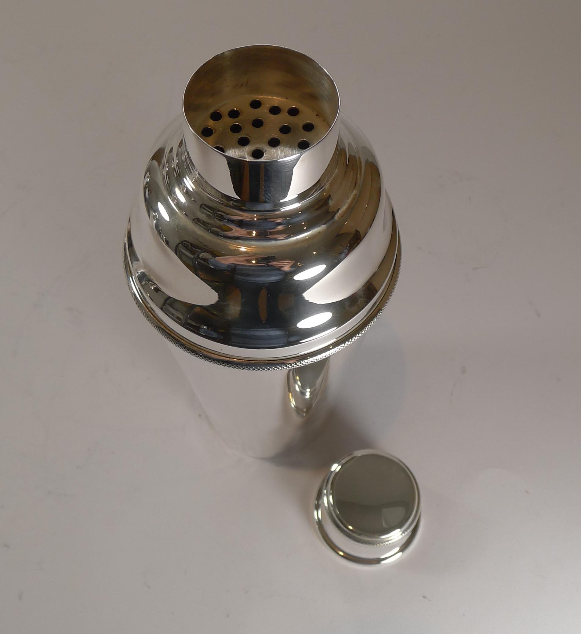 Art Deco Cocktail Shaker by Hukin and Heath 3