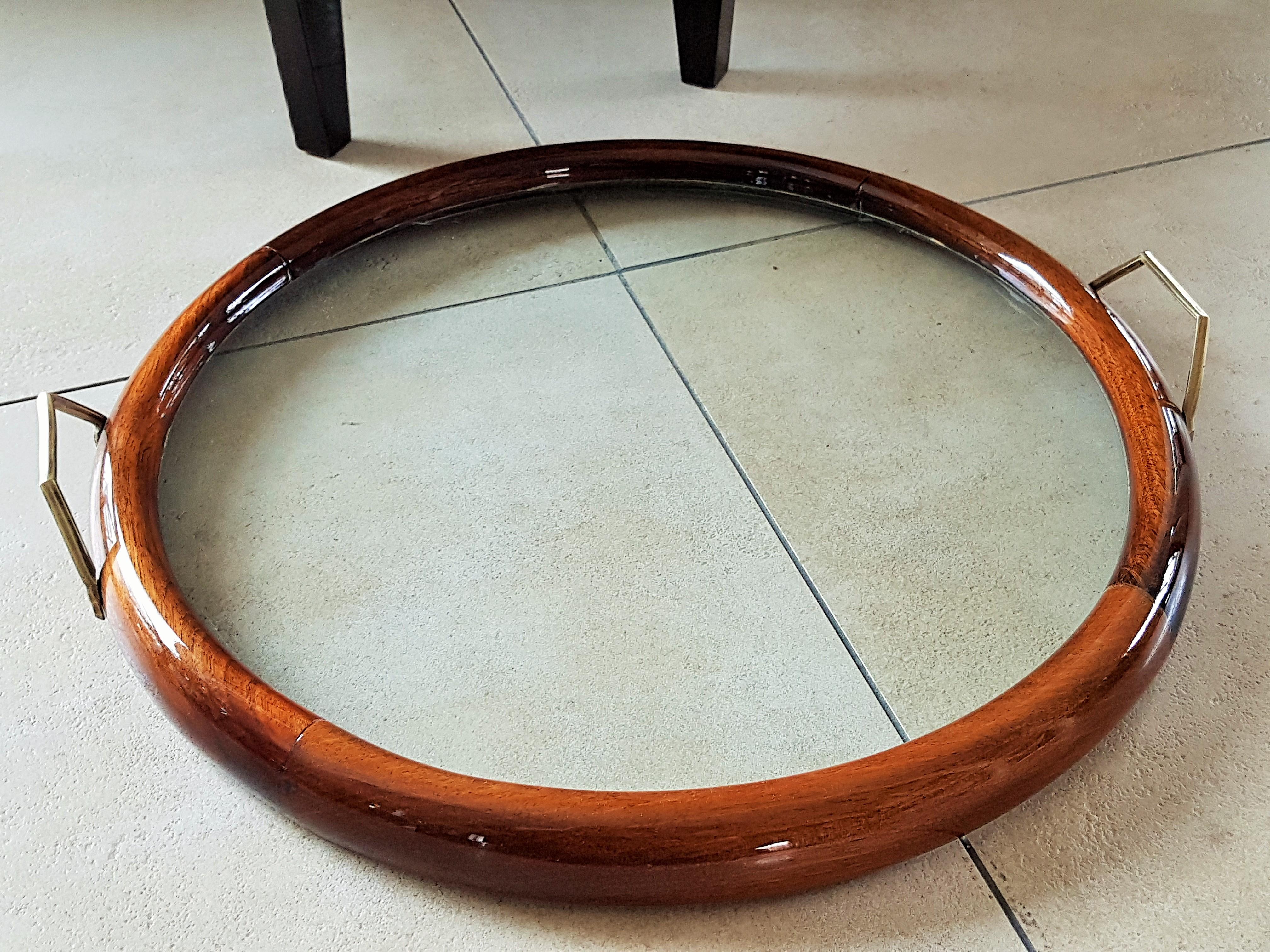 Art Deco Cocktail Side Tray Table, France, 1930s 10