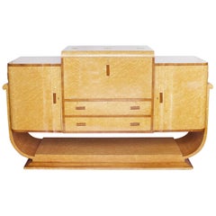 Vintage Art Deco Cocktail Sideboard by Harry & Lou Epstein, circa 1930