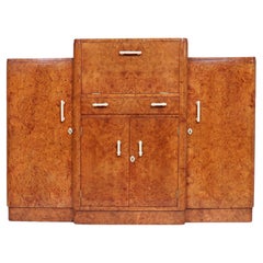 Vintage Art Deco Cocktail Sideboard