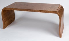 Table à cocktail Art Déco de Maurice Rinck, Paris, France, vers 1930