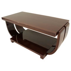 Art Deco Cocktail Table by Modern Age Furniture Company Attr. Brown Saltman