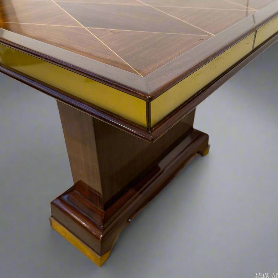 20th Century Art Deco Cocktail Table Designed By Jean Desnos, France For Sale