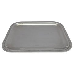 Bandeja de cóctel Art Decó de Christofle, Bandeja francesa para entremeses