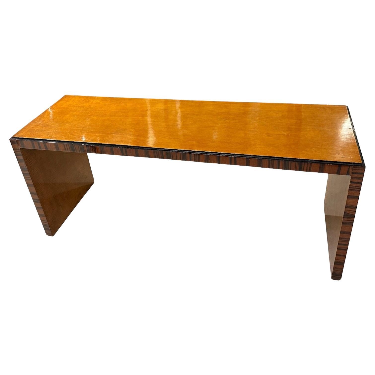 Art Deco Coffe Table in Wood, 1920, France For Sale