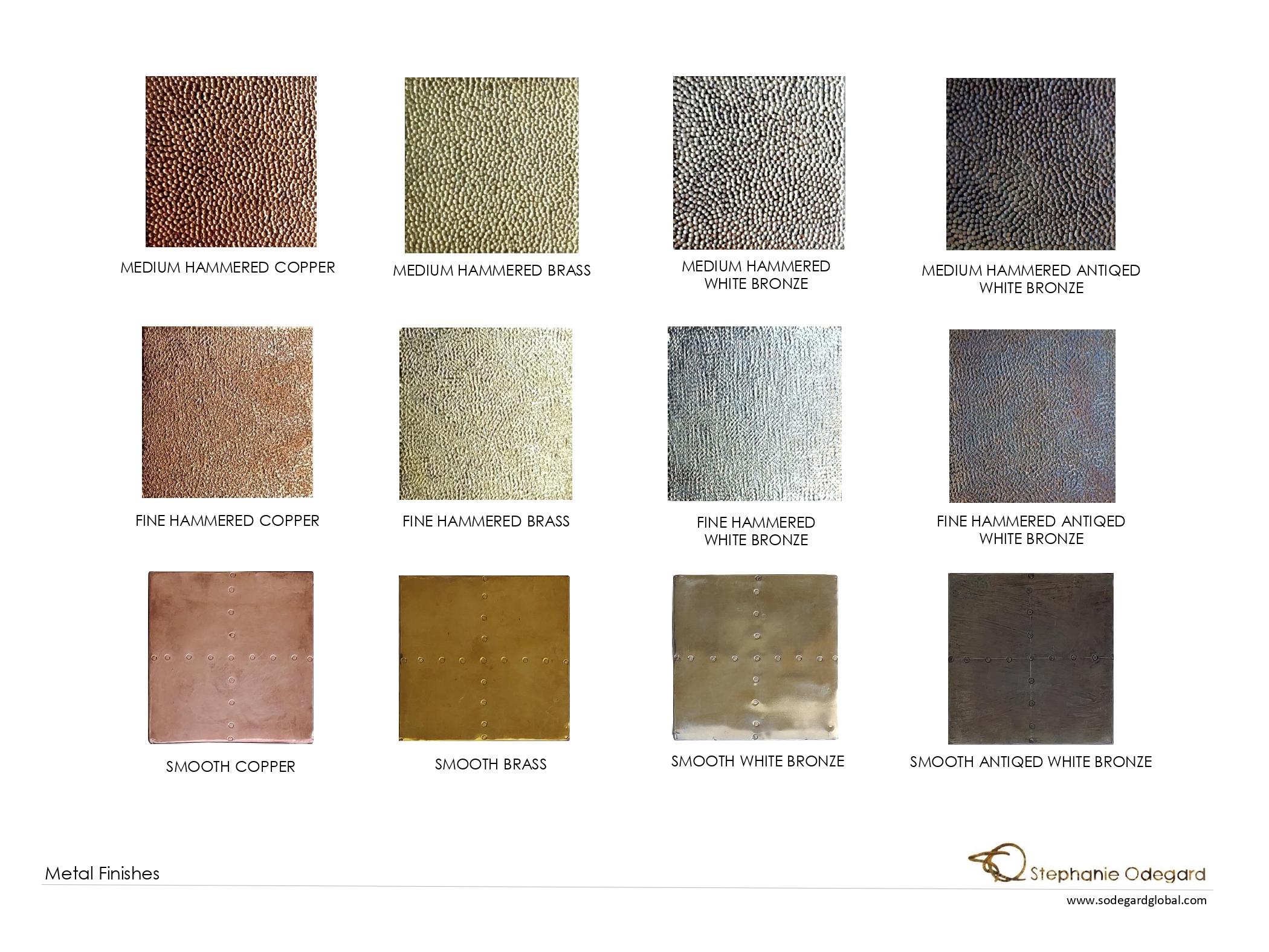 Couch- und Cocktail-Konsolentische im Art déco-Stil aus glatter antiker Bronze  von Alison im Angebot 5