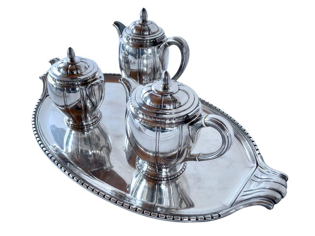 European Art Deco coffee and tea service For Sale