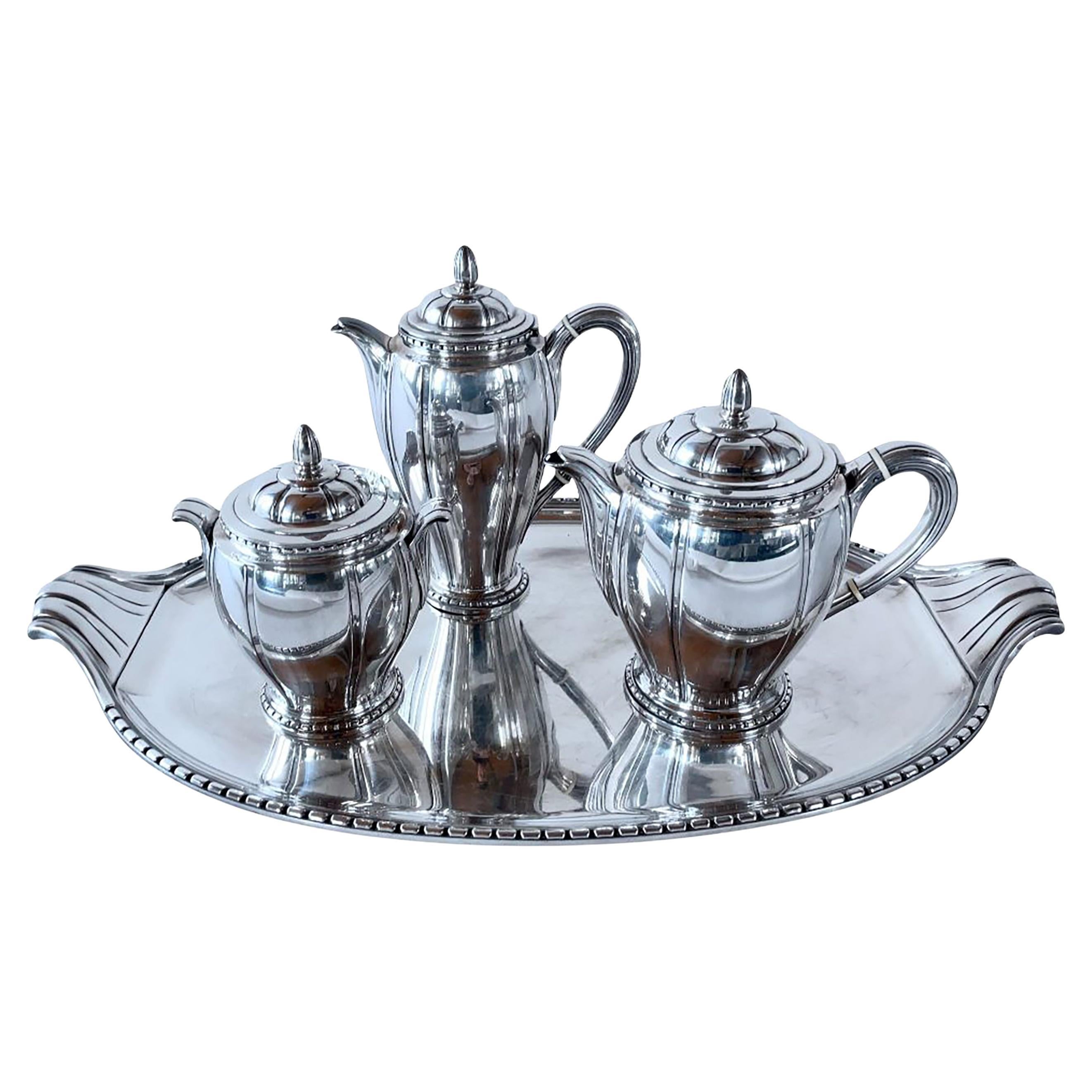 Kaffee- und Teeservice im Art déco-Stil im Angebot