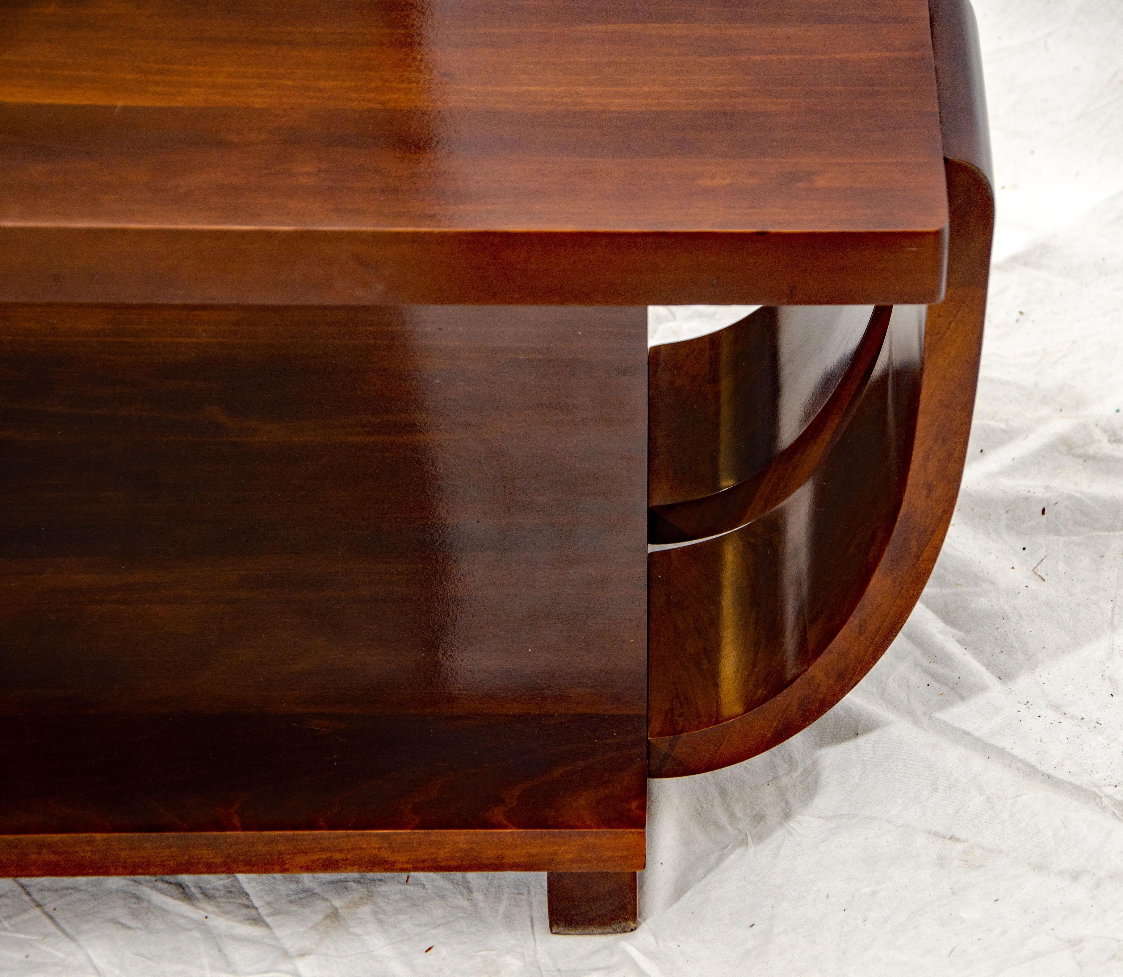 American Art Deco Coffee / Cocktail Table, Attributed to Brown Saltman